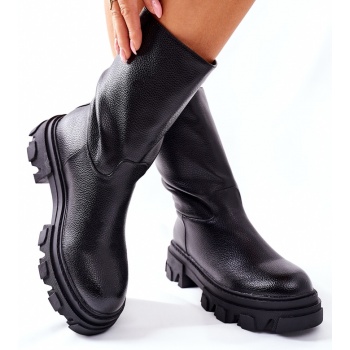 women`s high boots black loren σε προσφορά