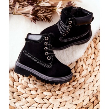 children`s trapers boots black milos σε προσφορά