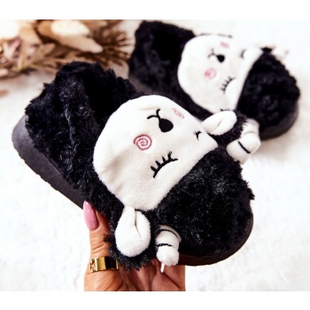 children`s lamb slippers black hollie σε προσφορά