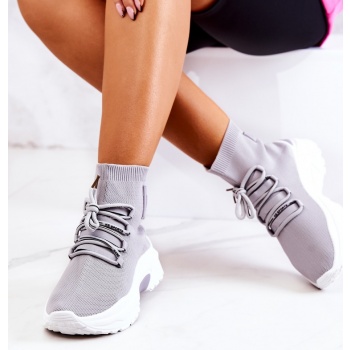 women`s sport sock shoes grey kesport σε προσφορά