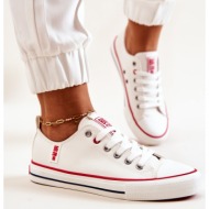 leather sneakers big star jj274130 white