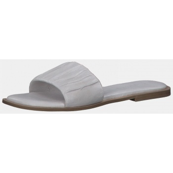light grey tamaris leather slippers  σε προσφορά