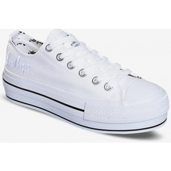white women`s sneakers on the lee