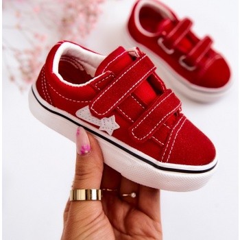 classic children`s sneakers with velcro σε προσφορά