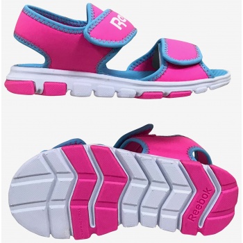 blue-pink girls sandals reebok wave