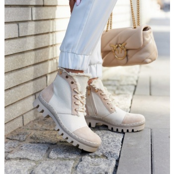 fashionable women`s boots beige claira σε προσφορά