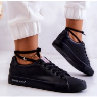  women`s low sneakers cross jeans jj2r4054c black