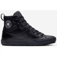  black unisex ankle sneakers converse chuck taylor all star fau - unisex