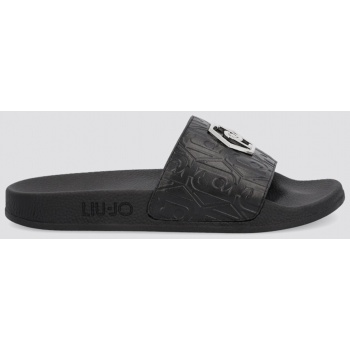 women`s black slippers liu jo - women σε προσφορά