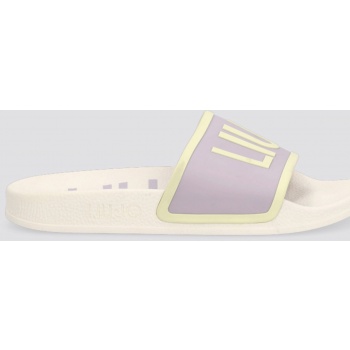 cream-purple women`s slippers liu jo  σε προσφορά