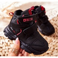  children`s trekking shoes big star ii374097 black