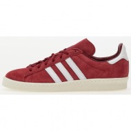  adidas campus 80s core burgundy/ ftw white/ off white