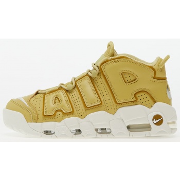nike air more uptempo buff gold/
