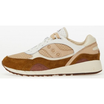saucony shadow 6000 brown/ white σε προσφορά