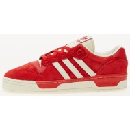adidas rivalry low better scarlet/ ivory/ better scarlet