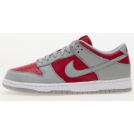  nike dunk low qs varsity red/ silver-white