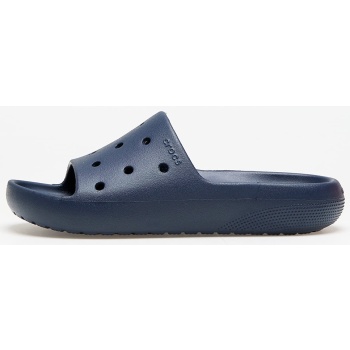 crocs classic slide v2 navy