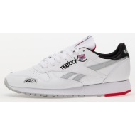  reebok classic leather ftw white/ core black/ vector red