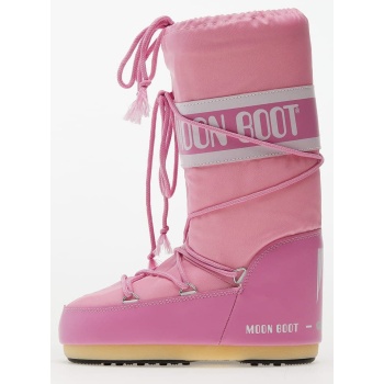 moon boot icon nylon pink