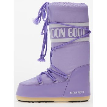 moon boot icon nylon lilac