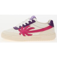  sneakers palm angels kids palm beach university leather white fuchsia eur 33