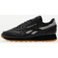  reebok x places + faces classic leather catalyst ltd black/ silver/ white
