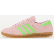  adidas hamburg w clear pink/ semi green/ gold metallic