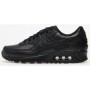 nike air max 90 leather black / black