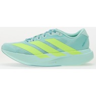  adidas adizero evo sl semi flash aqua/ lucid lemon/ mint ton