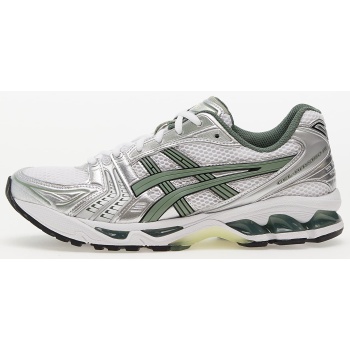 asics gel-kayano 14 white/ slate grey