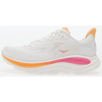 hoka® w clifton 10 white/ electric rose σε προσφορά