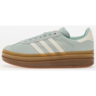  adidas gazelle bold w ash green/ off white/ gum2