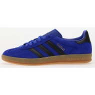  adidas gazelle indoor lucid blue/ core black/ gold metallic