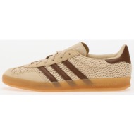  adidas gazelle indoor w sand strata/ preloved brown/ gum