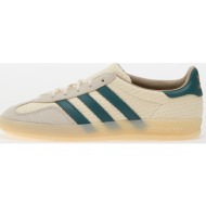  adidas gazelle indoor crew white/ preloved teal/ wonder white
