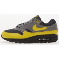  nike air max 1 ess anthracite/ bright citron-smoke grey-black