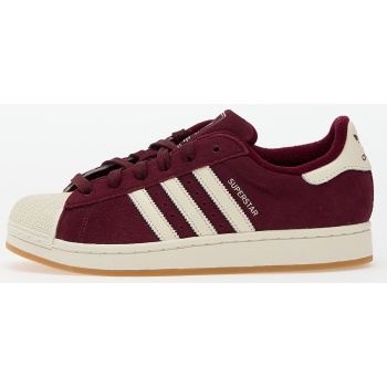 adidas superstar ii w maroon/ off σε προσφορά