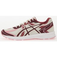  asics jog 100s cream/ port royal