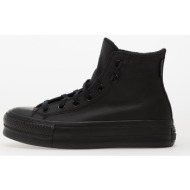  converse chuck taylor all star lift platform leather hi black/ black/ black