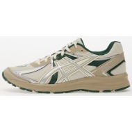  asics jog 100s pale oak/ pure silver
