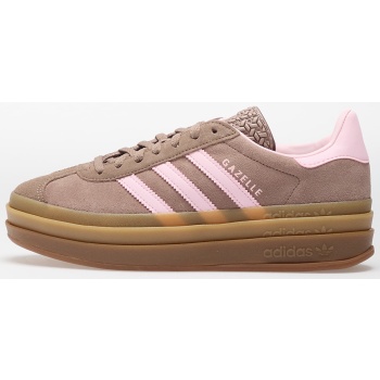 adidas gazelle bold w trace brow/ clear