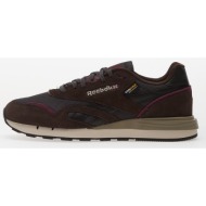  reebok classic nylon 89 washed black/ black/ black cherry