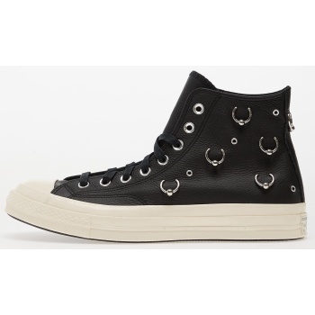 converse chuck 70 hi black/ silver/ σε προσφορά