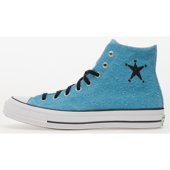 converse x stussy chuck 70 hi sky blue σε προσφορά