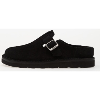 clarks solsbury mule black suede σε προσφορά