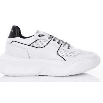 ανδρικά sneakers makris 21x300 white