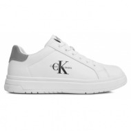  εφηβικά sneakers calvin klein v3x9-80858-1355 λευκά