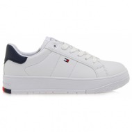  εφηβικά sneakers tommy hilfiger t3x9-33357-1355 λευκά (35-40)