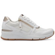  γυναικεία ανατομικά sneakers tamaris comfort 8-83718-42 100 λευκό
