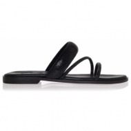  γυναικεία πέδιλα flat sante sandals 23-317 μαύρα